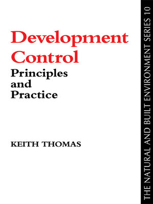 cover image of Development Control